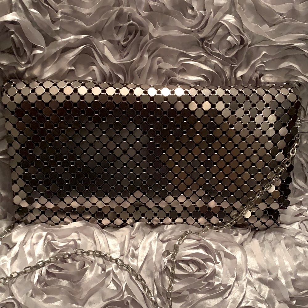 Silver metallic Bag